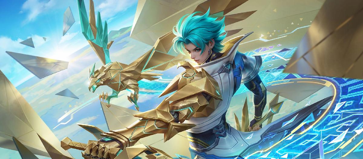 Battle Pass Skin Gradient: Luban Lion Dance reaches the ceiling, Prince of Daytime T.05 (Three)