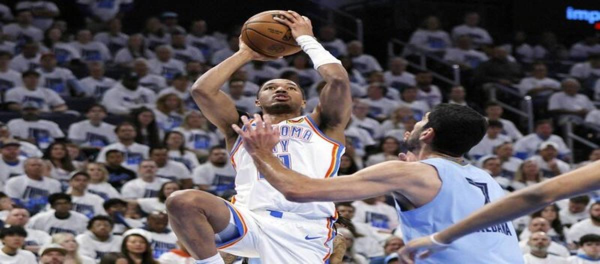 Thunder defeated Grizzlies by 51 points, setting a record for the biggest point difference in Game 1 of the playoffs. Many historical milestones were achieved