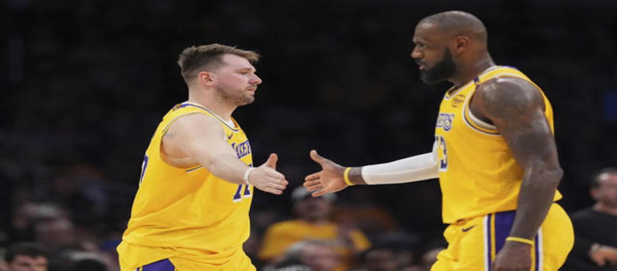 James' absence sparks speculation of discord, Pelinka: Strong relationship with Dončić