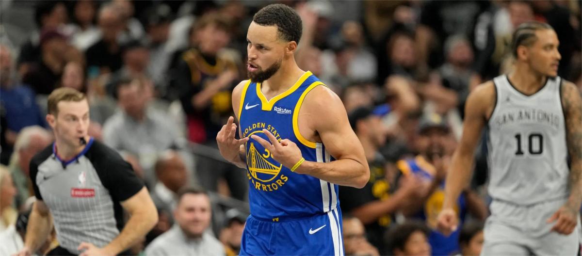 Stephen Curry, who tied Michael Jordan's record: I'm proud of my enduring competitiveness.