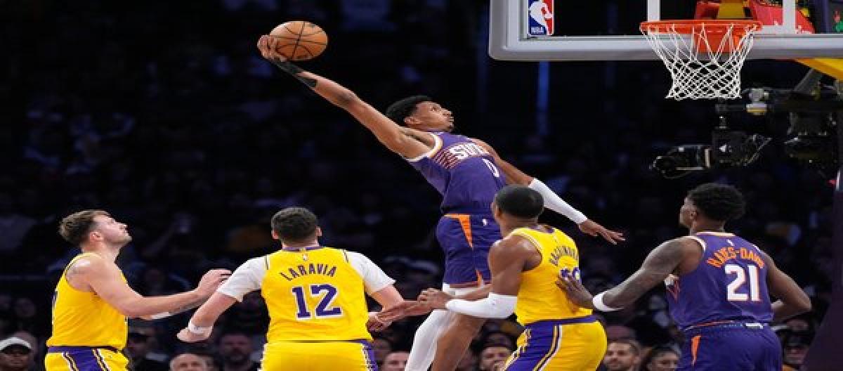 Doncic's 38 points and 11 rebounds weren't enough to save the Lakers from a 108-125 defeat to the Suns.