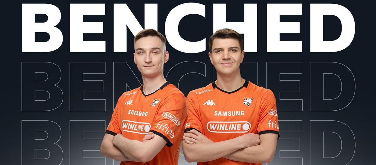 CS2：Virtus.pro下放自由人FL1T与步枪手fame，已将两人列入转会名单..