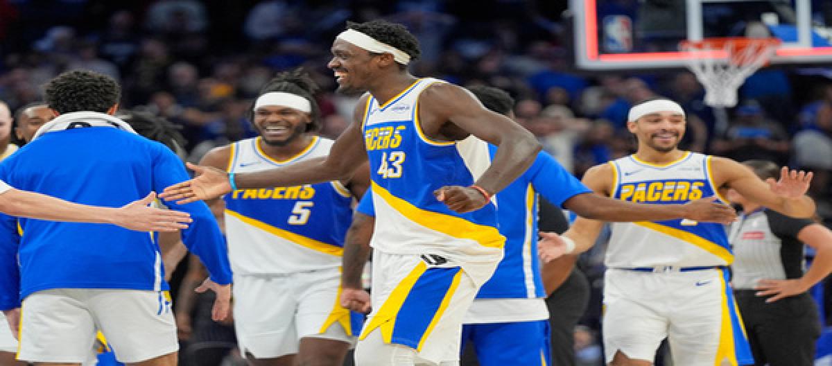 Pascal Siakam's 37 points led the Pacers to a narrow 128-126 victory over the Magic.