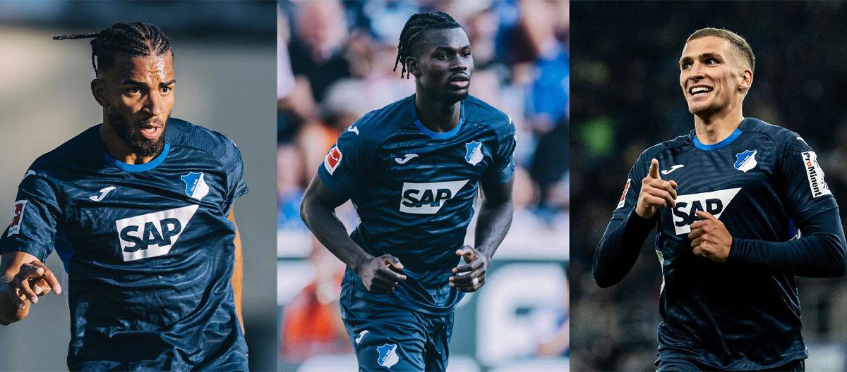 Kevin Akpoguma, Ihlas Bebou, and Grischa Prömel to leave Hoffenheim at the end of the season..