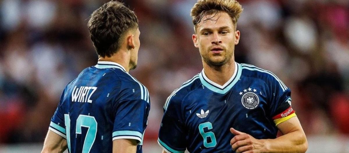German captain Joshua Kimmich encouraged his teammates to showcase their talent.