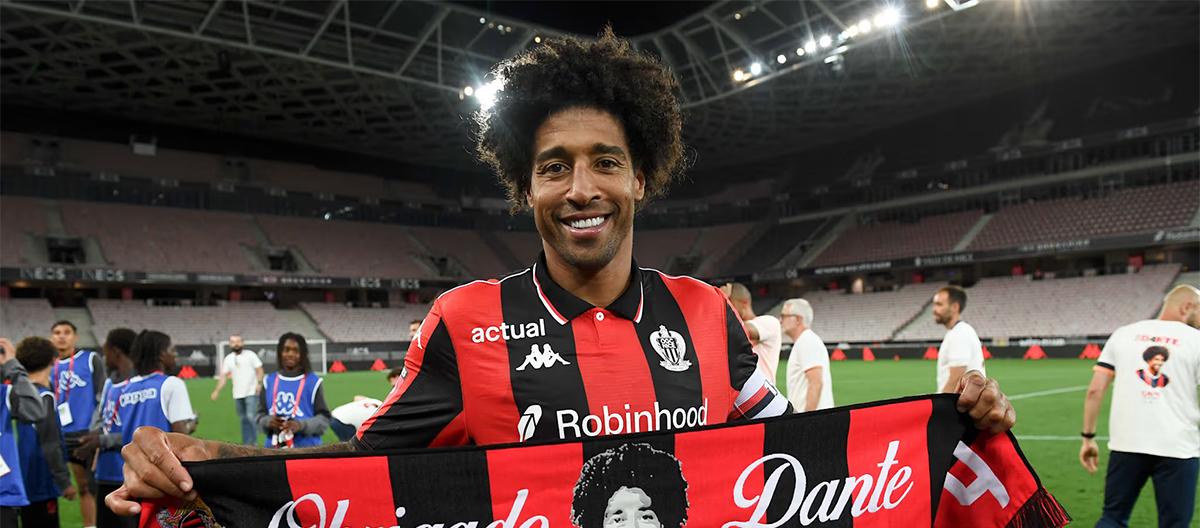 Nice center-back Dante has officially retired and will return to Bayern Munich to take over as U23 coach.