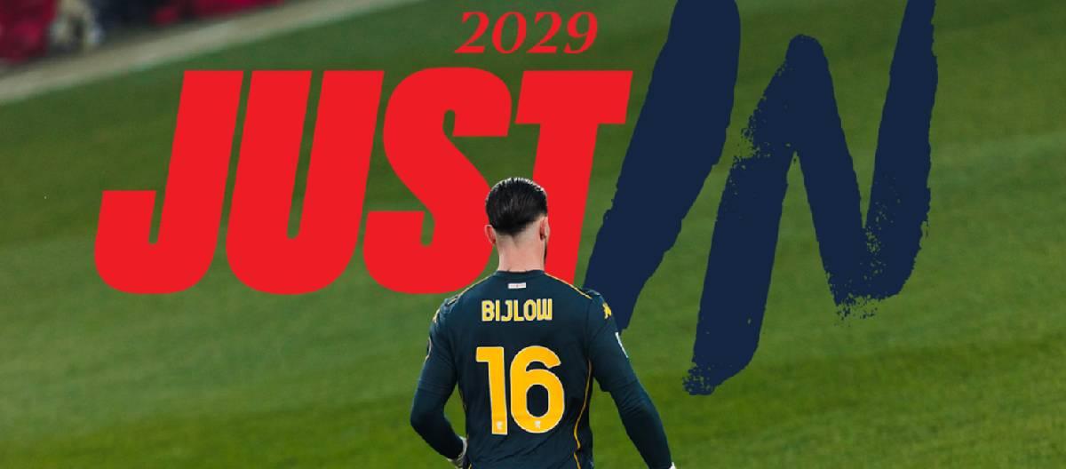 Justin Bello has renewed his contract with Genoa, extending it until 2029.