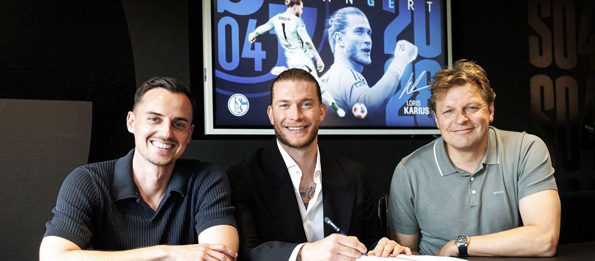 Schalke 04 completes contract extension with goalkeeper Loris Karius.. 