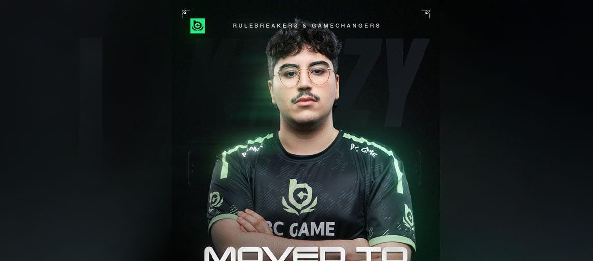 CS2：BC.Game下放步枪手krazy至替补席..