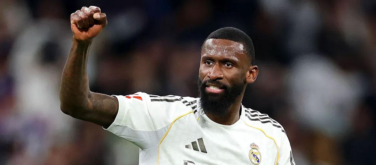 Real Madrid triggered Germany international center-back Antonio Rüdiger's contract extension clause..