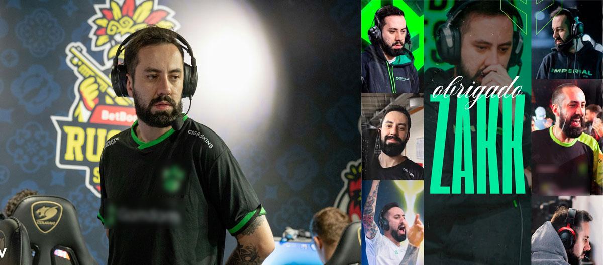 Counter Strike 2: Imperial part ways with head coach zakk..