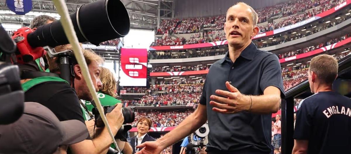 Tuchel encouraged England to take a bold approach to their difficulties.