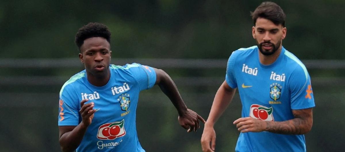 Paqueta praised Vinicius for becoming more outstanding in his performances for the national team.