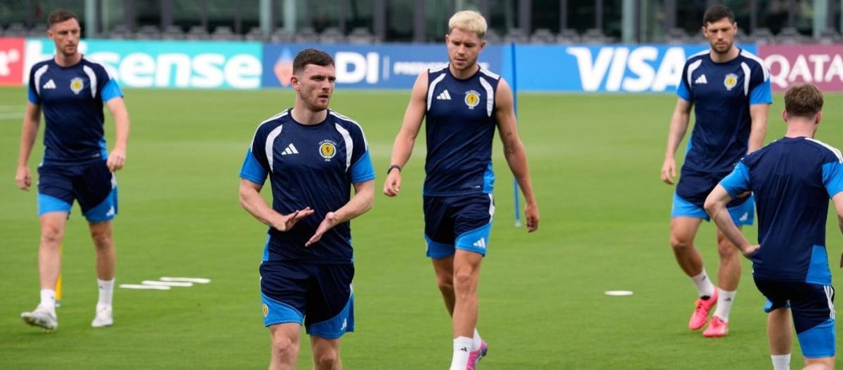 Robertson aims to make history for Scotland with his teammates.