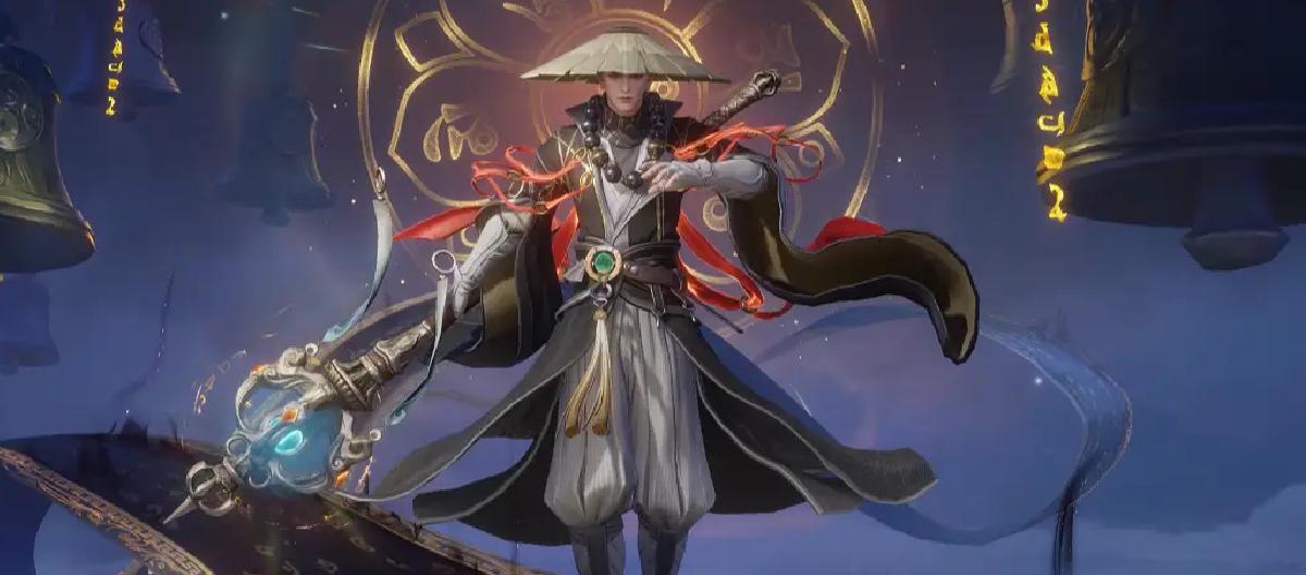 Honor of Kings: Shedding the old-fashioned image of a mage, the new Golden Cicada skin features a black and gray color scheme, launching magic orbs to exorcise demons. (Part Two)