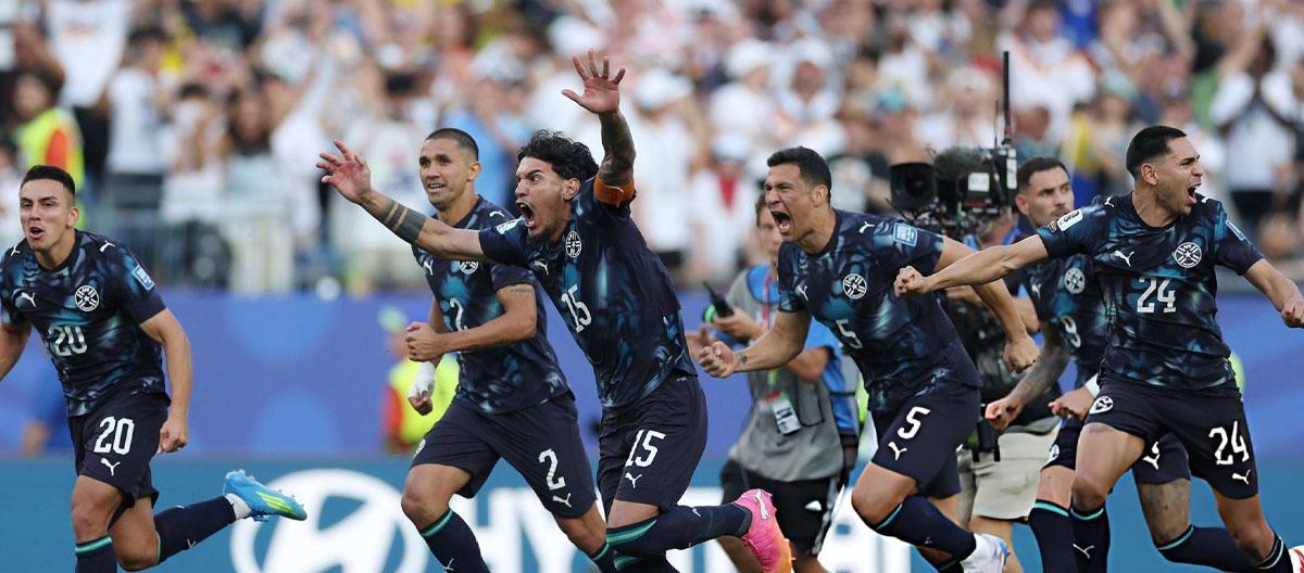 ◤FIFA World Cup in United States, Canada and Mexico◢ Germany crash out and eliminated at the Round of 32s following a shock 4-3 penalty shootout loss against Paraguay..