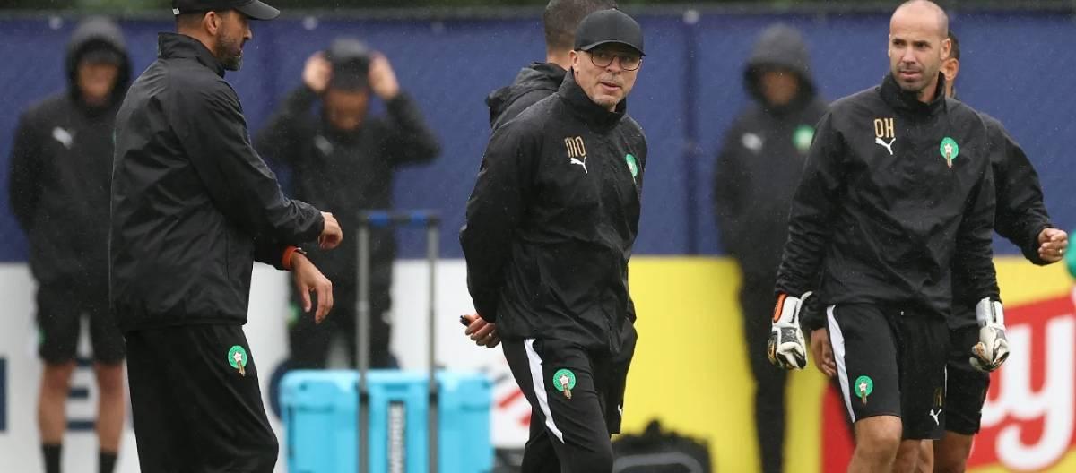 Morocco's coach refused to celebrate prematurely, stating that his goal was to win the championship.