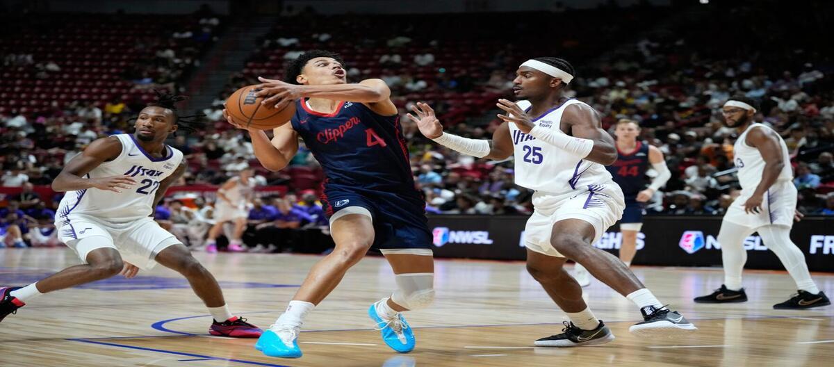 2026 NBA Summer League: Wagner scores 23 points as Clippers come back from behind to defeat Jazz 104-82.
