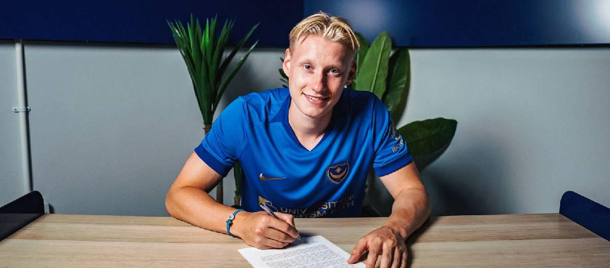 Portsmouth have officially announced the signing of Rocco Robert Sheen to a three-year contract.