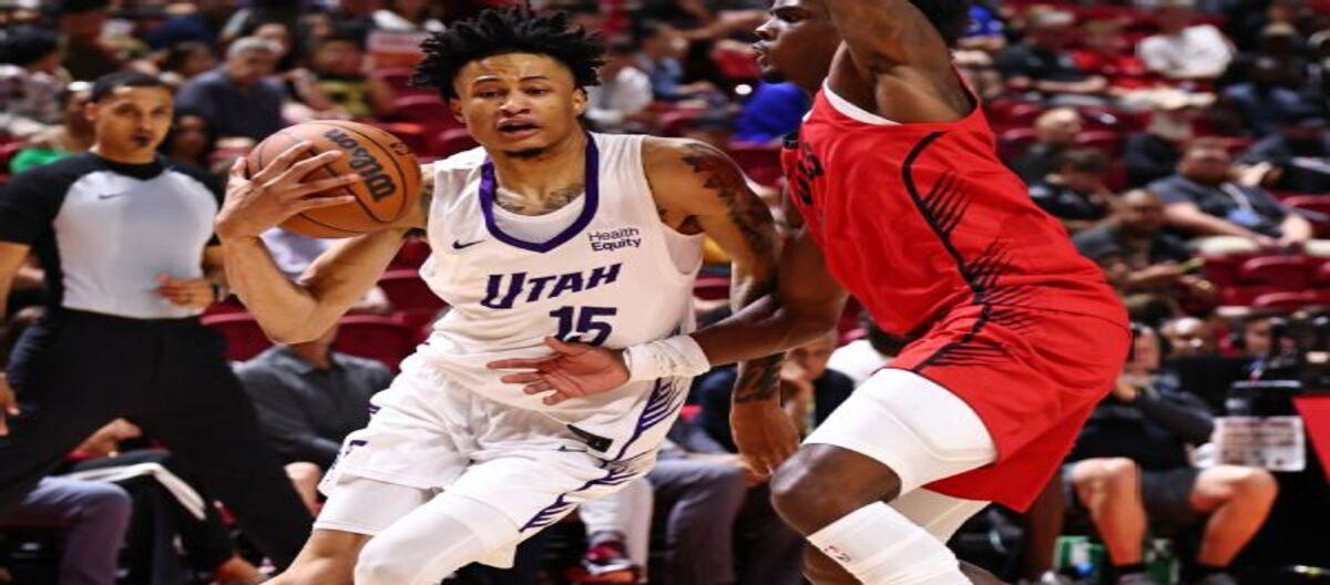 Utah Jazz guard Trey Alexander left the Summer League game injured; details of the injury have not yet been released.