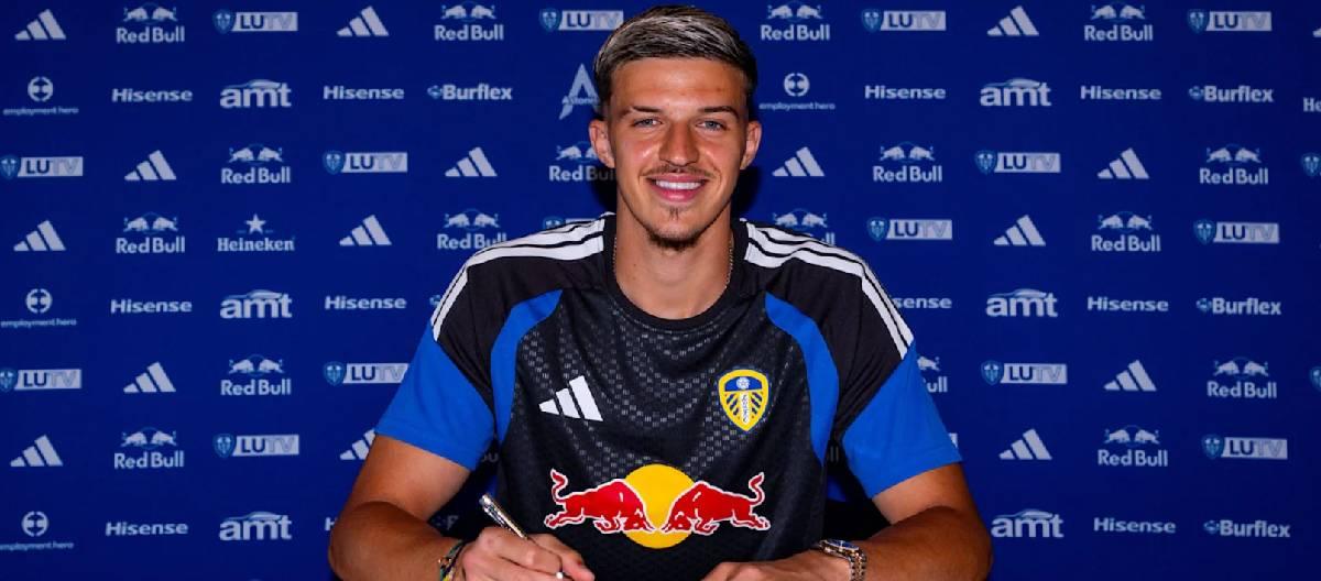Tarik Mujaremovic has officially joined Leeds United and signed a five-year contract with the club.