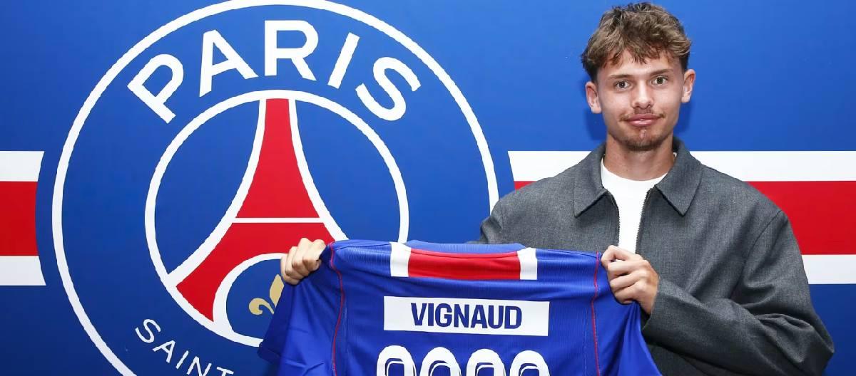 Arthur Wignaud has officially signed his first professional contract, set to play for Paris Saint-Germain until June 2029.