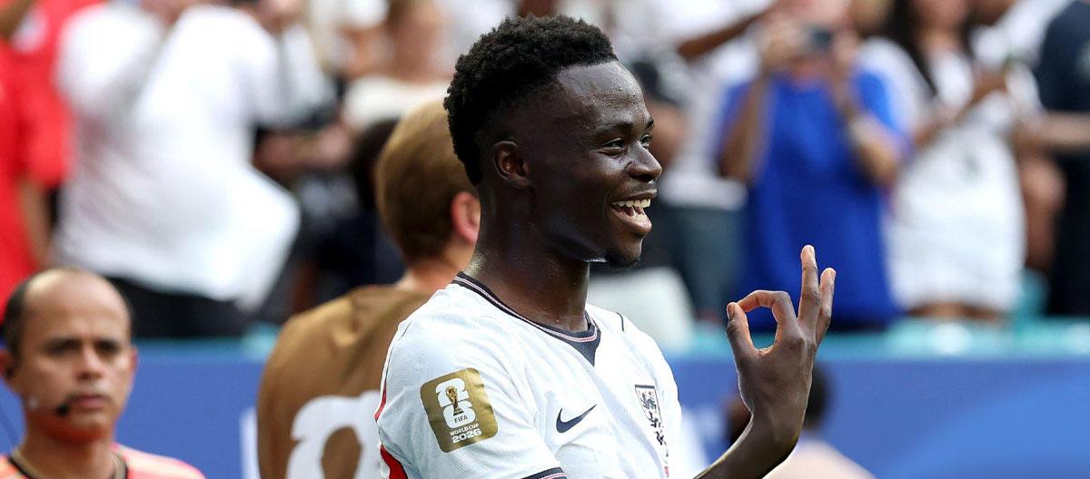 ◤FIFA World Cup in United States, Canada and Mexico - Third-place match◢ Bukayo Saka completes hat-trick as England defeated France by 4-6..