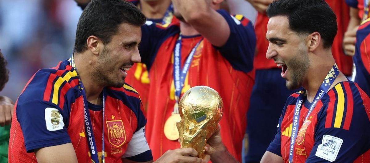 Rodri expressed his gratitude to those who helped him as he lifted the World Cup trophy.