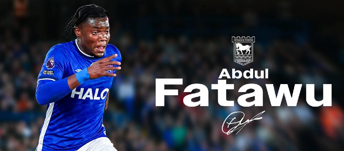 Abdul Fatau has officially joined Ipswich Town and signed a five-year contract with the club.