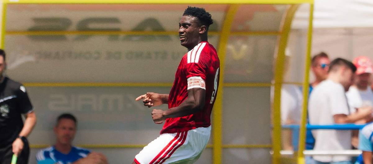 Taiwo Awoniyi admitted that he was very happy to be able to train with his teammates and regain their chemistry.