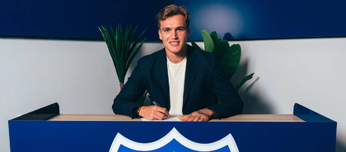 Marko Milovanovic joins Portsmouth on a four-year deal.