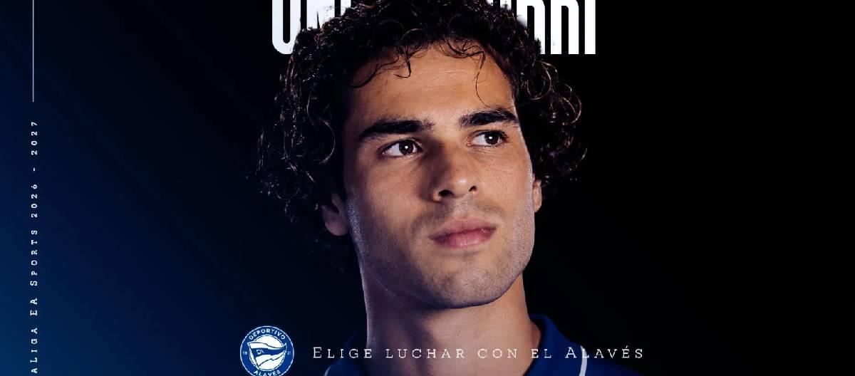 Alavés have confirmed the signing of Miguel Rodriguez, with the player agreeing to a five-year contract with the club.
