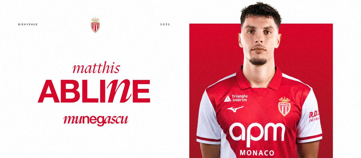 Monaco officially announced the signing of Nantes striker Ablin, with a transfer fee of up to 30 million euros.