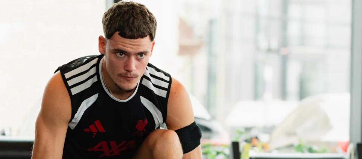 Wirtz enjoys training with his teammates and looks forward to the new season.