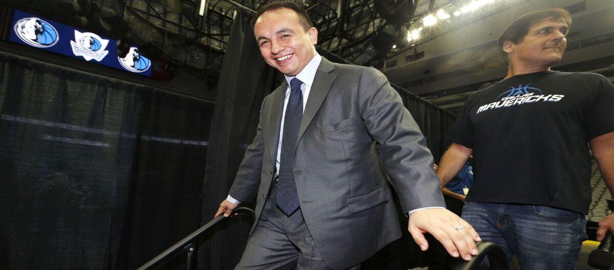 Knicks Vice President of Basketball Operations Rosas leaves the team after four years in office.