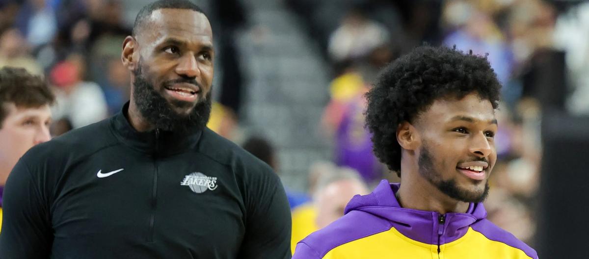 Byron Scott believes Bronny James still has a lot of room to grow and can establish himself in the NBA.