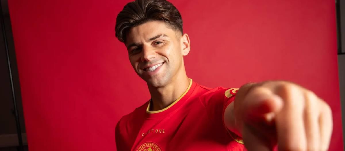 Middlesbrough officially announced the signing of Max Avstens, with the two sides agreeing to a four-year contract.