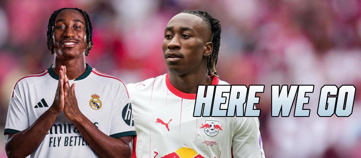 Real Madrid successfully hijacked and officially announced the signing of RB Leipzig wonderkid Yan Diomande..