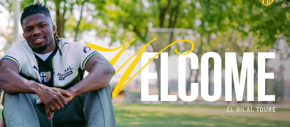 Atalanta's Mali international striker El Bilal Touré officially joins Parma on-loan..