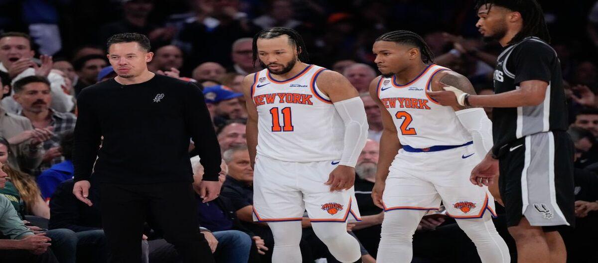 The defending champion Knicks will face the 76ers in their season opener, and LeBron James will make his Philadelphia debut.