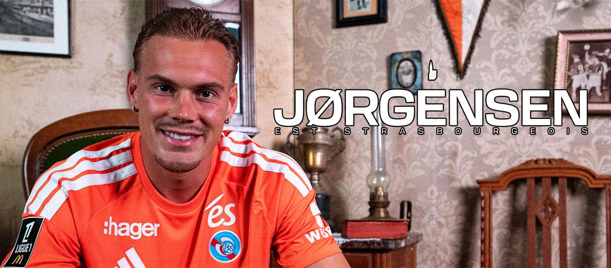 Chelsea goalkeeper Filip Jörgensen officially joins sister club Strasbourg on-loan..