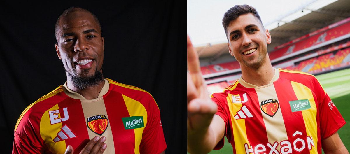 Le Mans officially announce the signing of defenders Djibril Sidibé and Raúl Torrente..