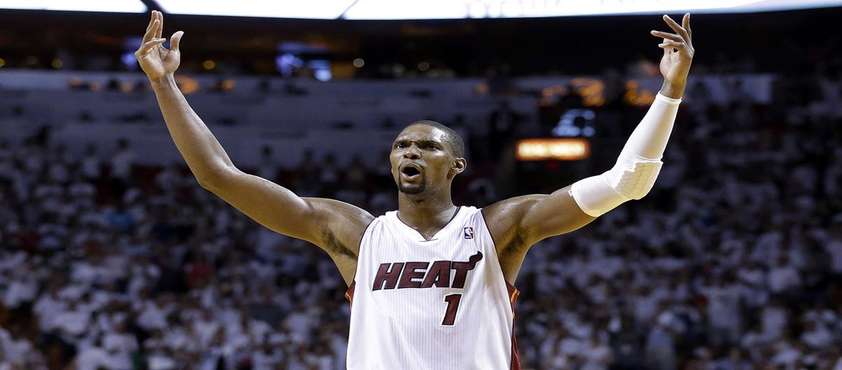 Top 5 on the Raptors' all-time rebounding list: Bosh tops the list with 4,776 rebounds.