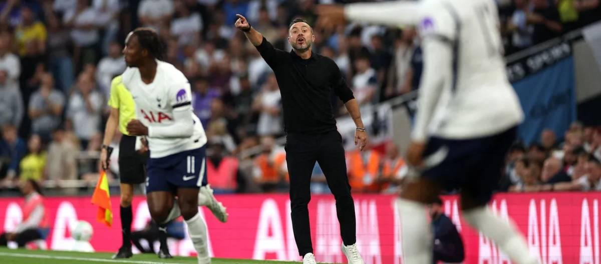Tottenham Hotspur thrashed Charlton Athletic 5-1, with De Zerbizan showing the team's determination to bounce back.