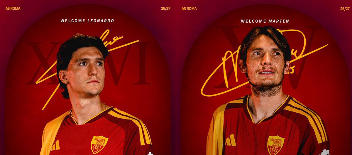 Roma signed two players in quick succession, with Balerdi and De Roon both joining the team.