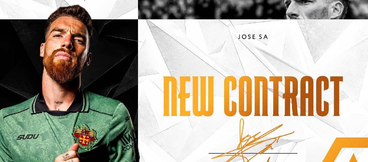 José Zar has signed a contract extension with Wolverhampton Wanderers, extending his contract until 2028.