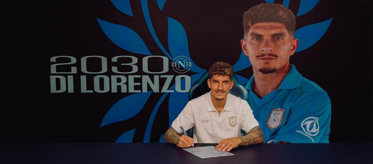 Napoli completes contract extension with its captain Giovanni Di Lorenzo..