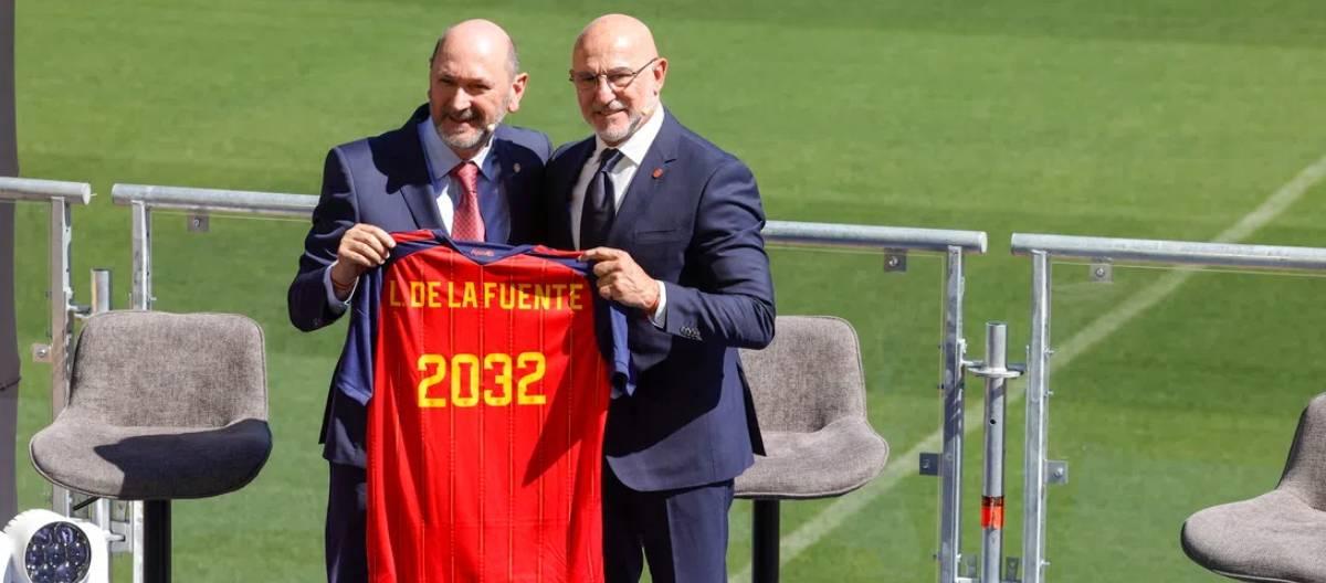 Successful coach De la Fuente extends his contract with the Spanish national team until 2032.