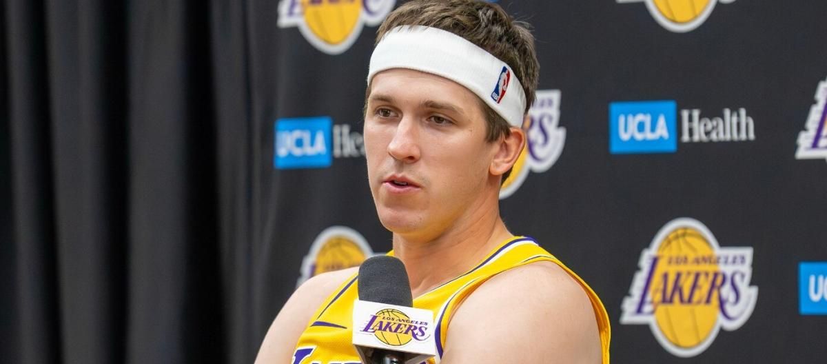 Austin Reeves believes the Lakers' defense will improve.