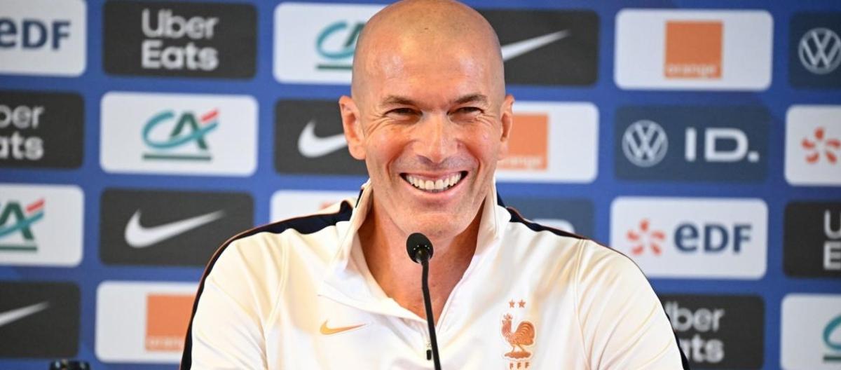 Leading France at home for the first time, Zidane emphasizes that he has no fear.